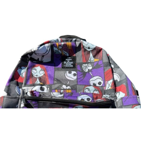 Disney Nightmare Before Christmas Print Backpack School Book Overnight Bag - Picture 4 of 10